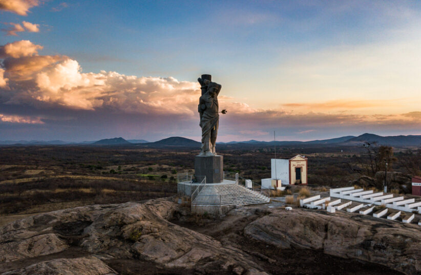 Pedra de São Sebastião, em Ipaumirim. Vinícius Emanuel/Prefeitura de Ipaumirim