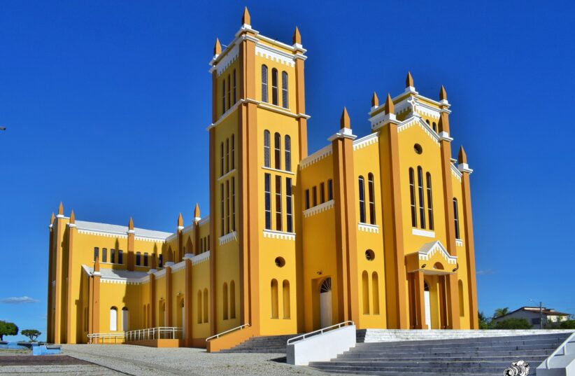 Igreja Matriz. Deujacir Vieira/Prefeitura de Madalena