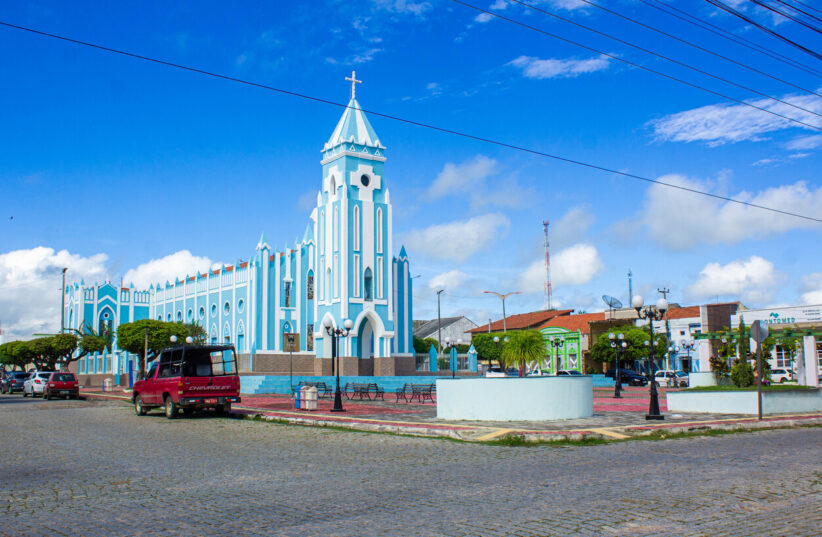 Igreja Matriz de Nossa Senhora das Graças, em Nova Russas. Prefeitura de Nova Russas