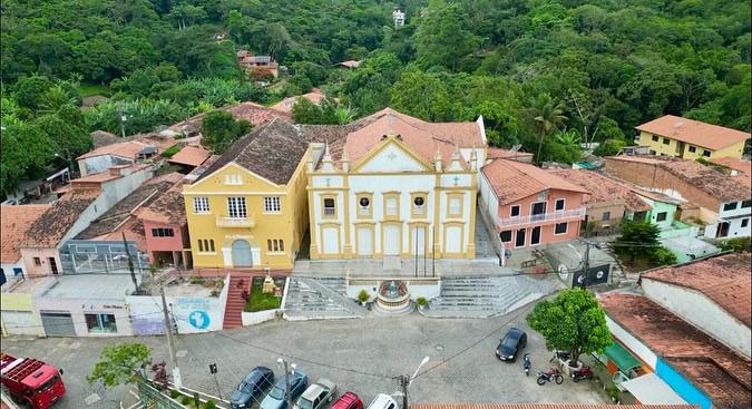 Paróquia Nossa Senhora da Conceição, no Centro de Pacoti. Prefeitura de Pacoti