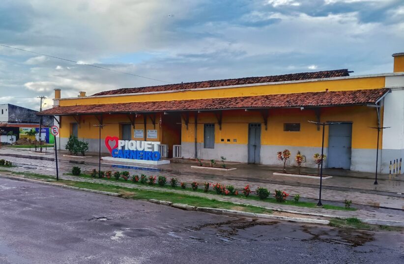 Estação Ferroviária de Piquet Carneiro é tombada como patrimônio cultural ferroviário nacional. Denison Ferreira/Prefeitura de Piquet Carneiro