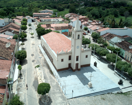 Paróquia São Gonçalo do Amarante, o padroeiro do município de Umari. José Gabriel Feitosa Bento/Prefeitura de Umari