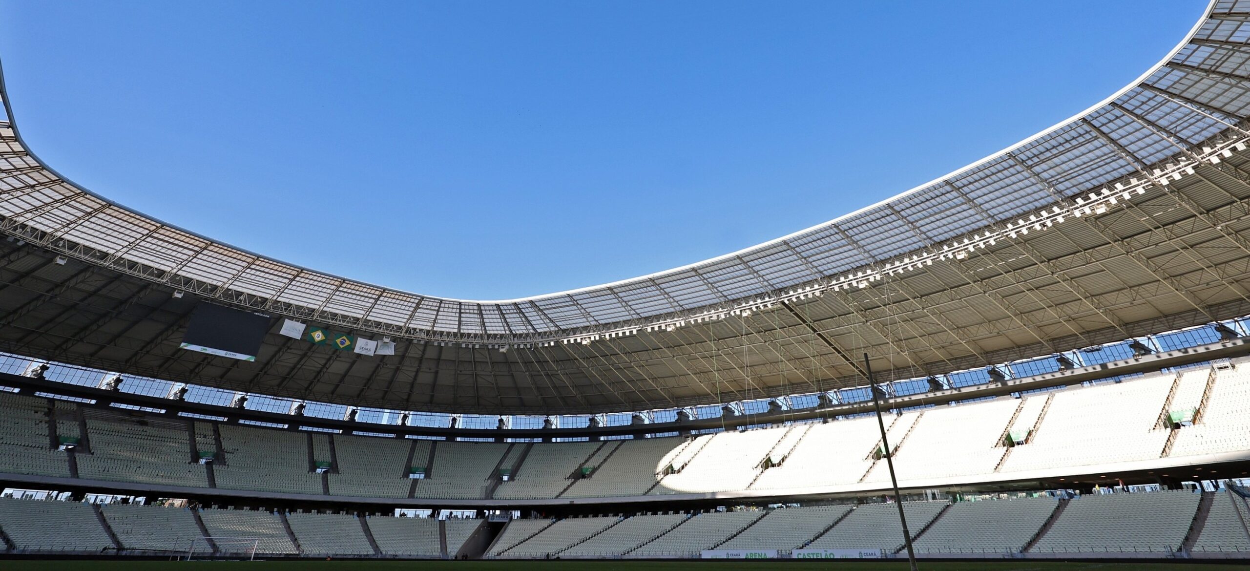Arena Castelão é um dos nove estádios eleitos para Copa do Mundo Feminino 2027.